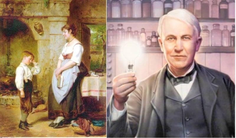 Câu chuyện truyền cảm hứng về Edison và mẹ